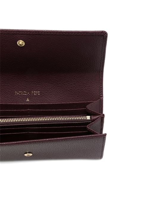 Portafoglio donna con logo PATRIZIA PEPE | CQ0215L001M536